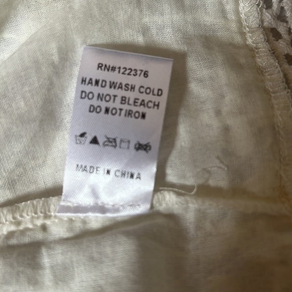 Beautiful lace top Mustard Seed NWT - Picture 9 of 9